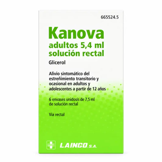 Kanova Adult 6 Enemas 7,5 ml