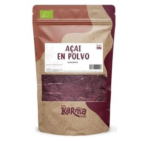 Karma Açai Powder 100Gr. Eco Sg Vegan