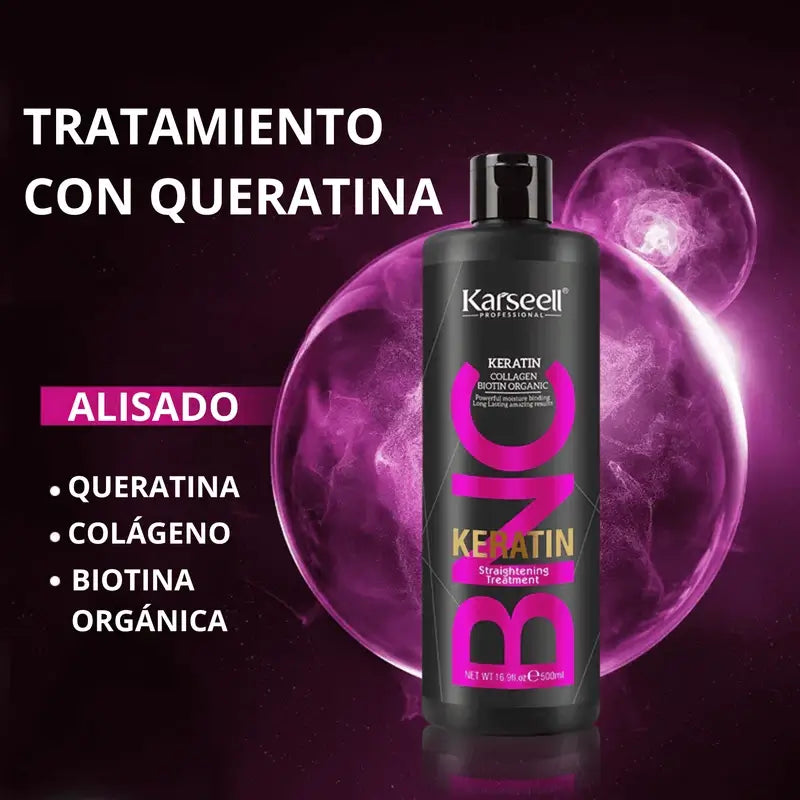 Karseell Keratin Hair Straightener White , 500 ml