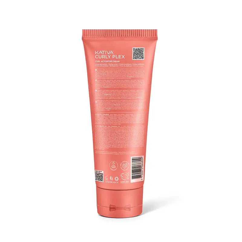 Kativa Curly Plex Crème activatrice de boucles, 240 ml