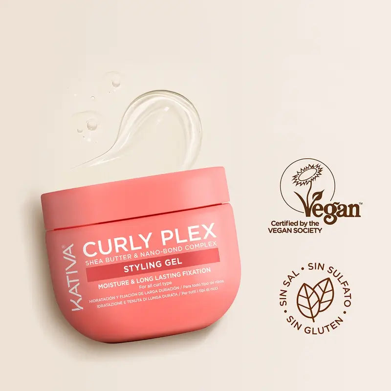 Kativa Curly Plex Styling Gel , 300 ml