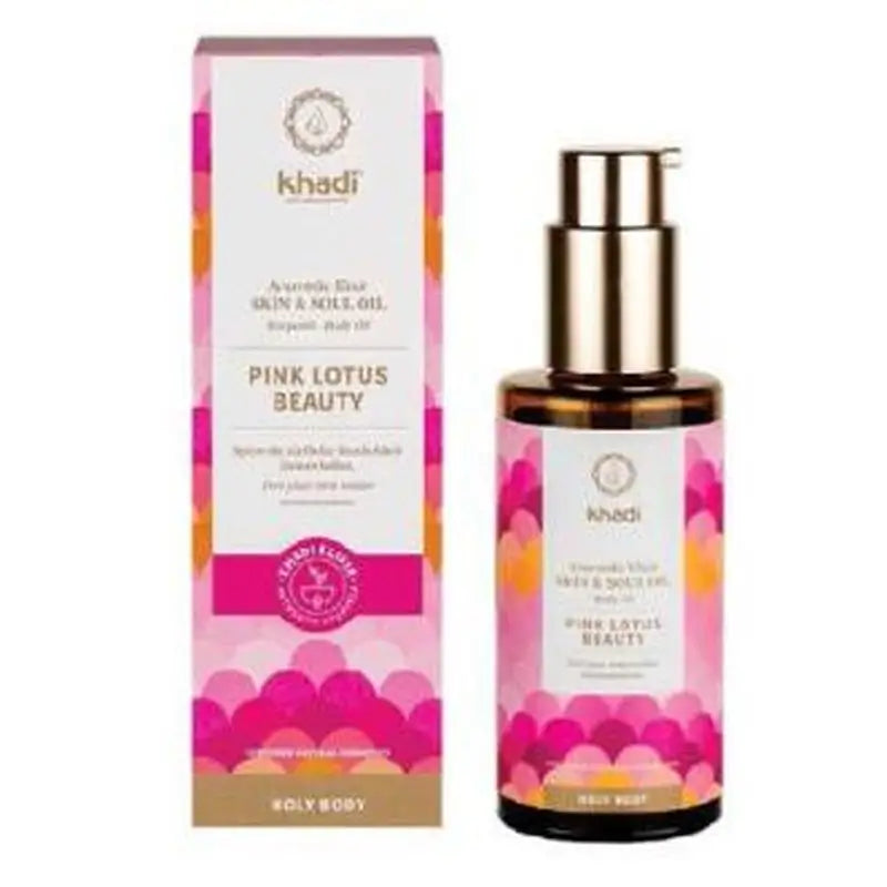 Khadi Elixir Ayurveda Pink Lotus Balancing Oil 100M