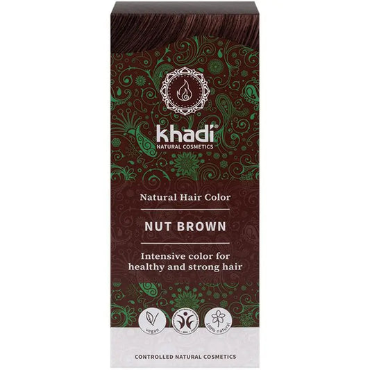 Khadi Herbal Colour Hazelnut Brown , 100 gr