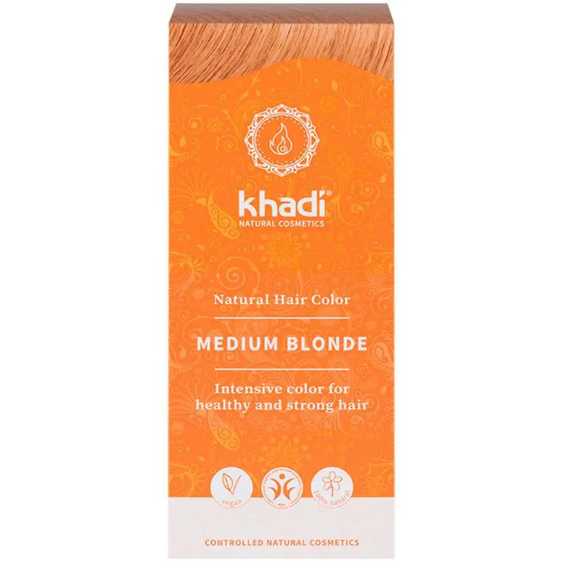 Khadi Hierbal Medium Blonde Colour , 100 gr
