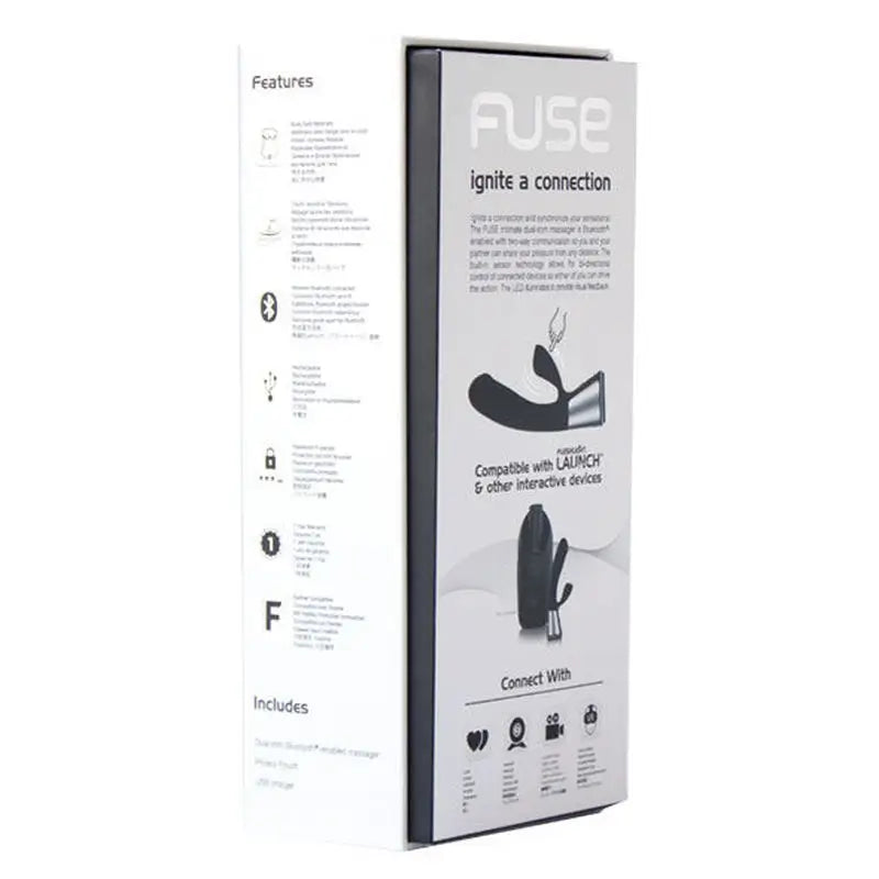 Kiiroo Ohmibod Fuse App Télécommande Noir