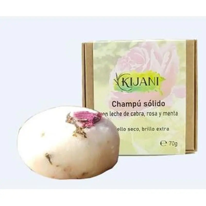 Kijani Solid Shampoo Dry Hair Goat Milk 70Gr.