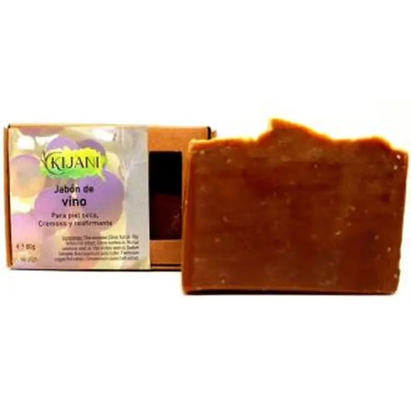Kijani Wine Bar Soap 80Gr.