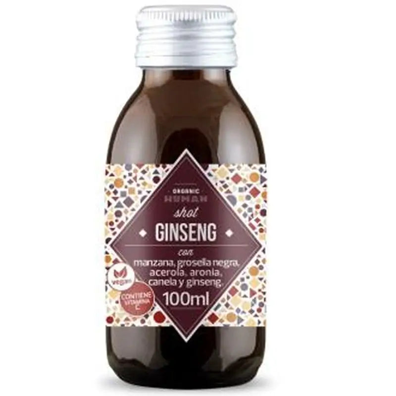 Kildespring Human Shots Ginseng 100Ml. Bio