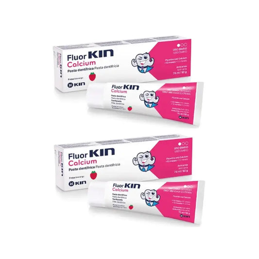 KIN FluorKIN Calcium Paste Pack 2 x 75 ml
