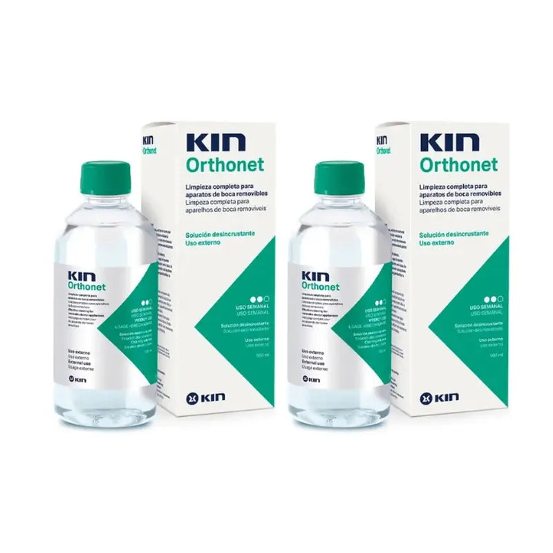 KIN Orthonet Descaling Solution Pack 2 x 500 ml