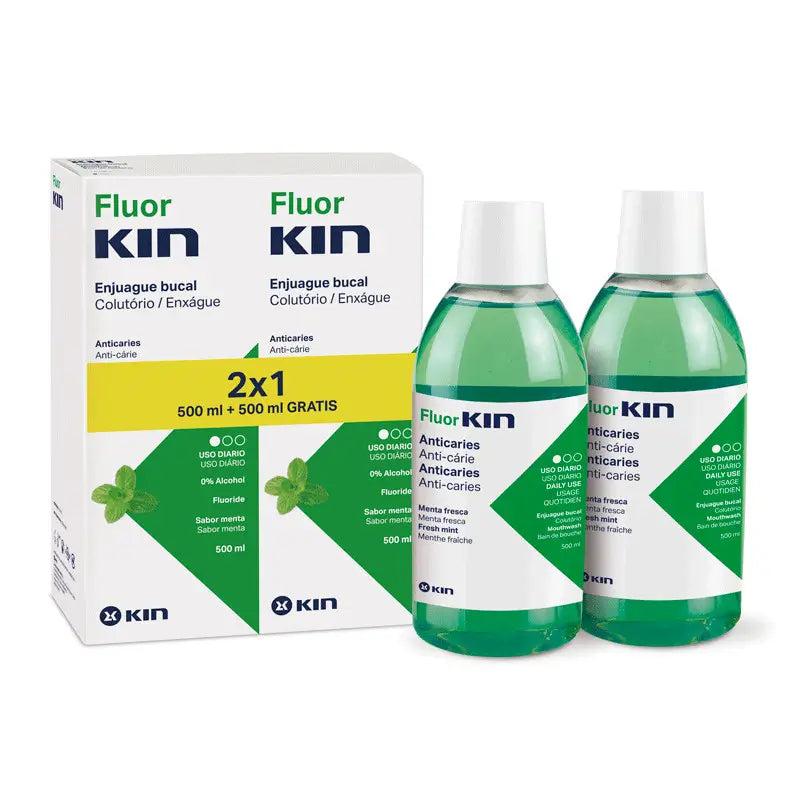 Kin Fluorkin Ac Rinse 500 ml 2X1