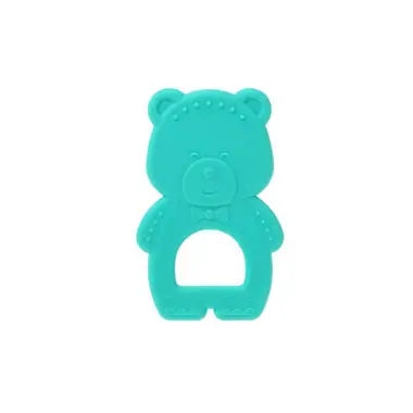 Kiokids Teether Teddy Bear Blue +3 M
