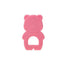 Kiokids Teether Teddy Bear Pink +3 M