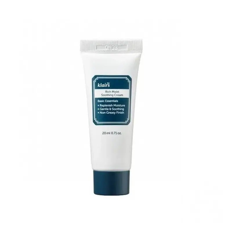 Klairs Rich Moist Soothing Soothing Cream , 20 gr