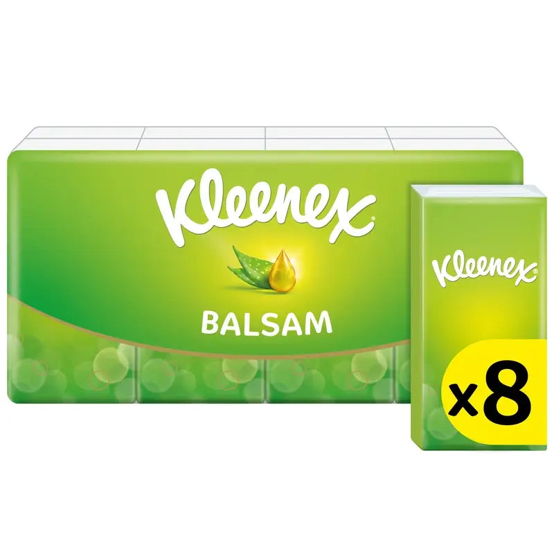 Mouchoirs Kleenex Balsam Pocket , 8 pcs.