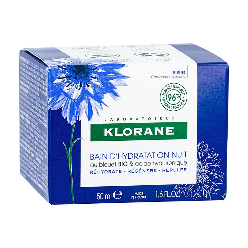 Klorane Bain hydratant à l'eau de bleuet 50 ml