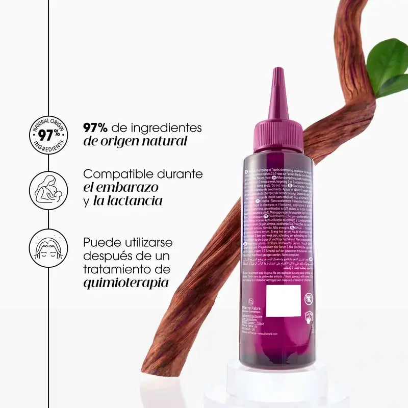 Klorane Growth Sérum Accélérateur de Croissance Intensif, 100 ml