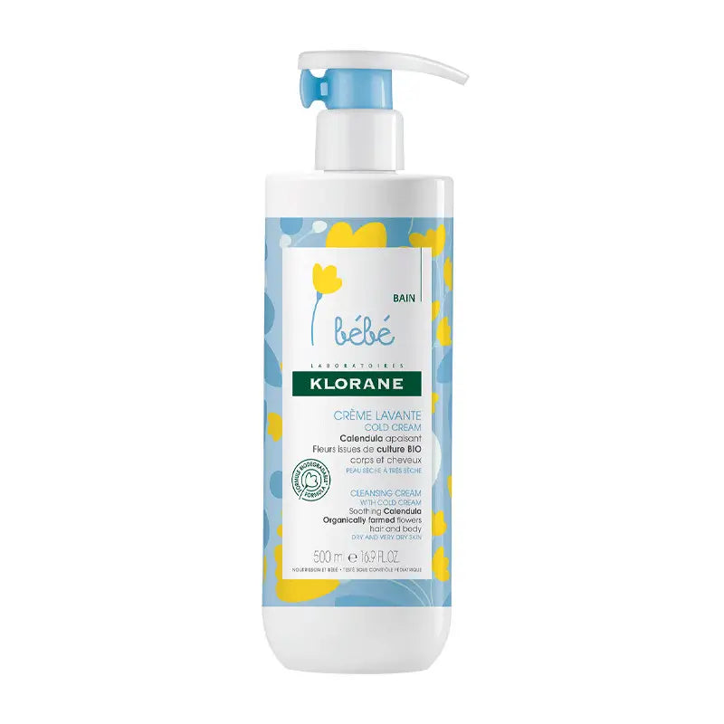 Klorane Baby Cleansing and Nourishing Cream 500 ml