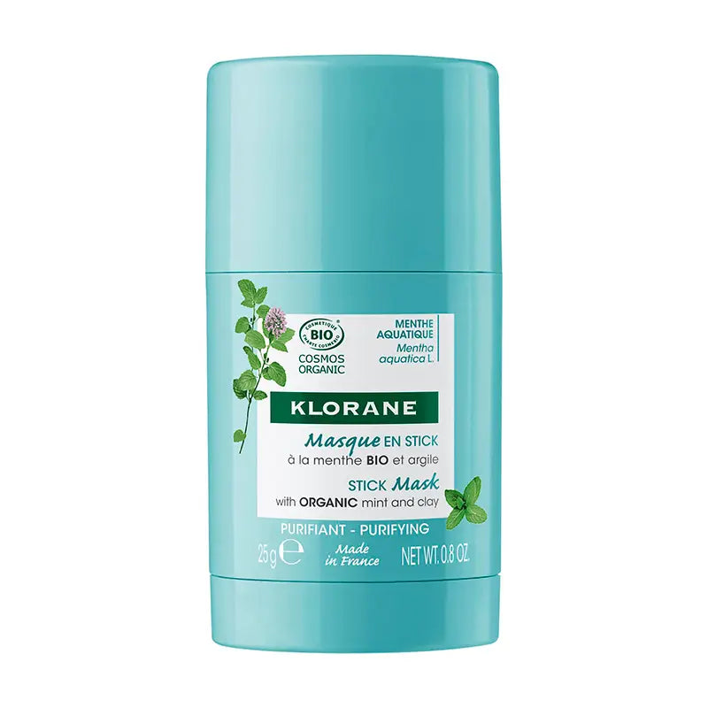 Klorane Organic Aquatic Mint and Clay Stick Mask 25g