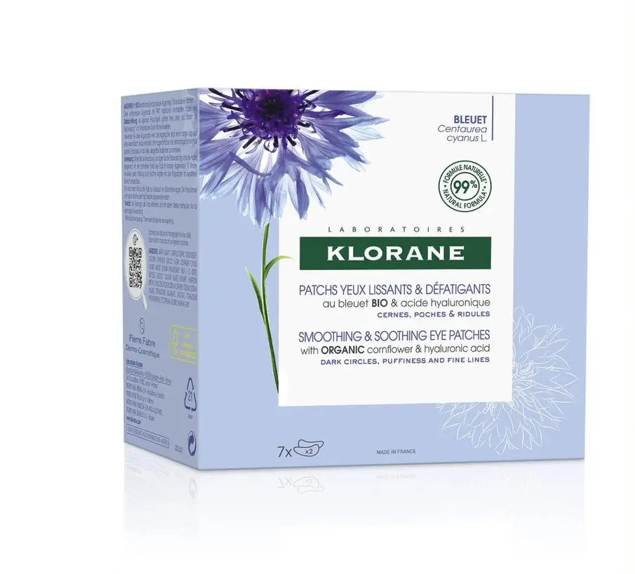 Klorane Patches Cornflower 7 Blister x 2 Patches