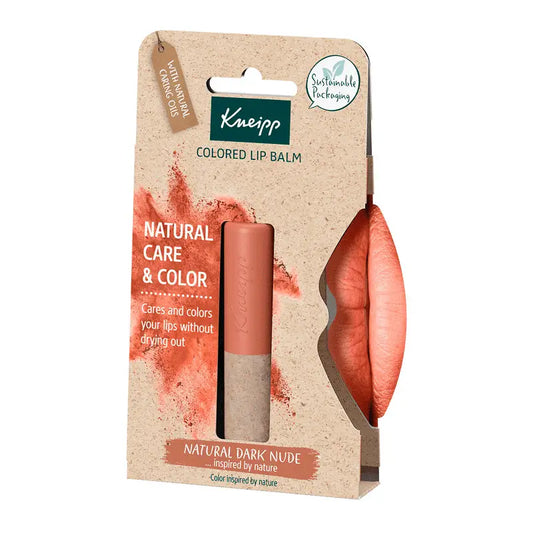 Kneipp Coloured Lip Care Natural Dark Nude, 3,5g