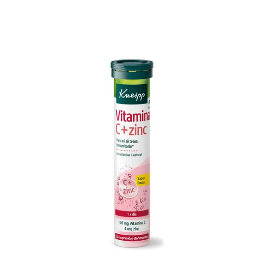 Kneipp Vitamine C + Zinc , 20 gélules
