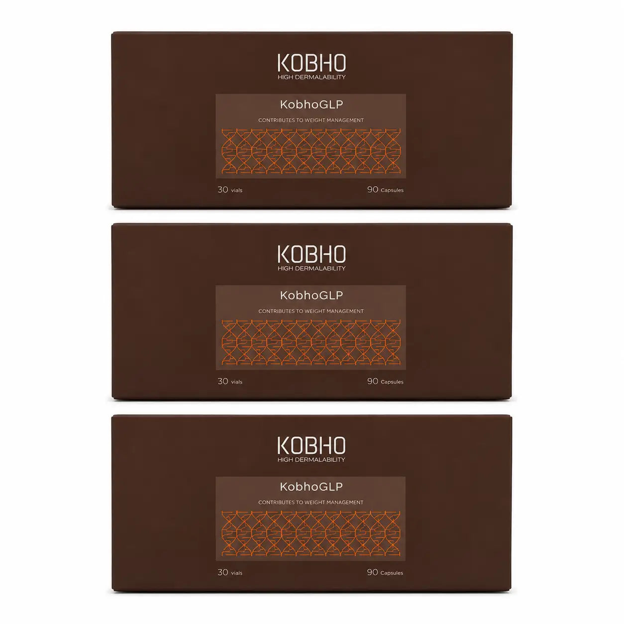 Kobho Labs Supplément LPG, 30 flacons, pack 3