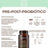 Kobho Labs Pre-Post Probiotic Supplement, 60 gélules