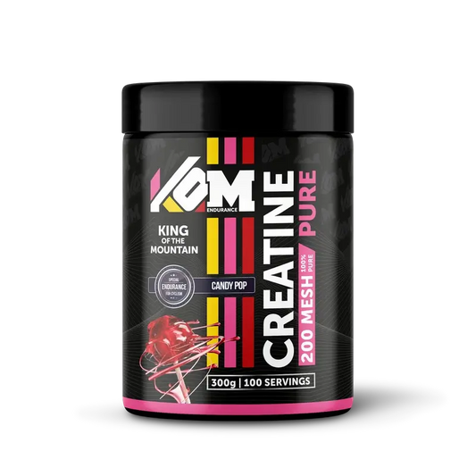 Kom Endurance Creatine Sports Nutrition, 300g, pot de crétinine au goût de sucette