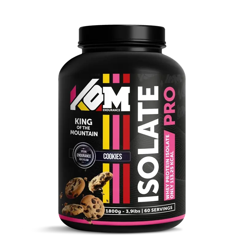 Kom Endurance Protein Sports Nutrition, 1,8kg can of protein isolate 1,8kg cookies flavour