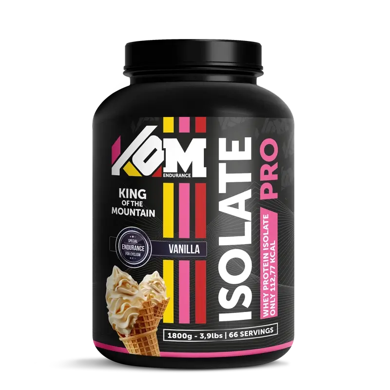 Kom Endurance Protein Sports Nutrition , 1,8kg vanilla flavour isolate protein tin