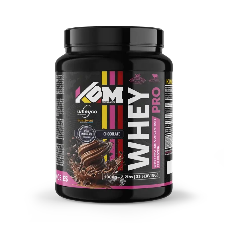 Kom Endurance Proteins Sports Nutrition , 1kg chocolate flavour whey protein tin