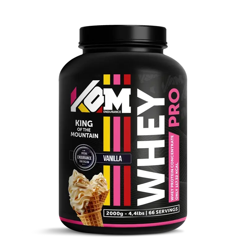 Kom Endurance Proteins Sports Nutrition , whey protein 2kg vanilla flavour tin