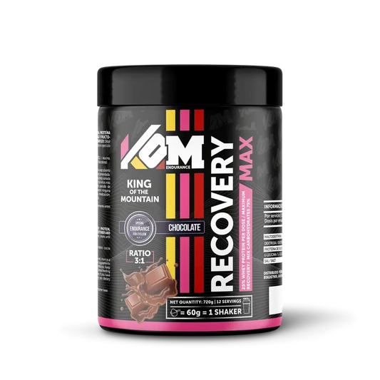 Kom Endurance Recuperator Sports Nutrition, 720g Boîte de récupération au chocolat