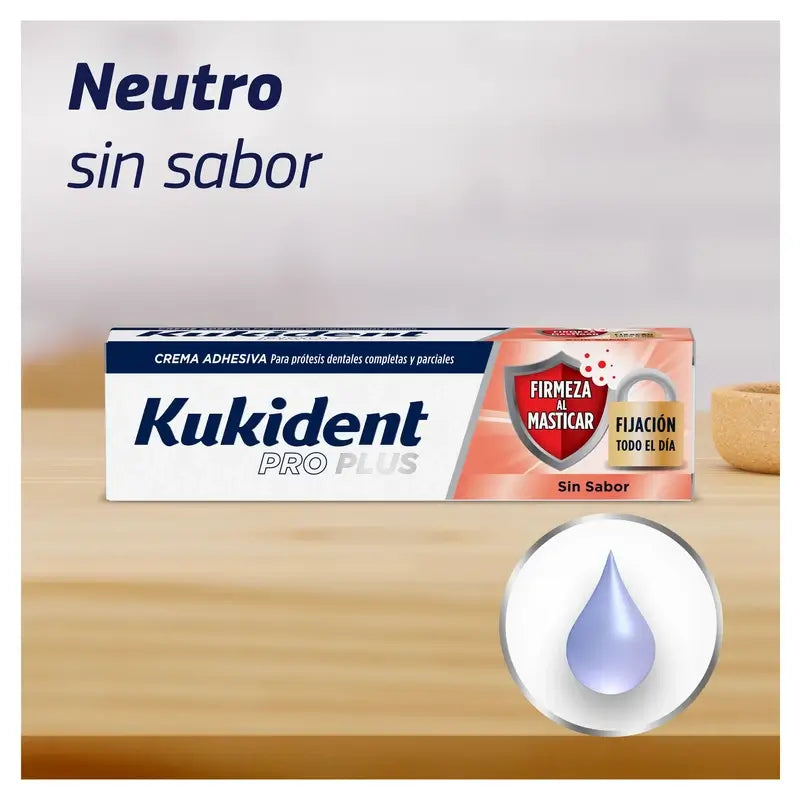 Kukident Duplo Pro Plus Fermeté à la mastication, 2 X 57 Gr
