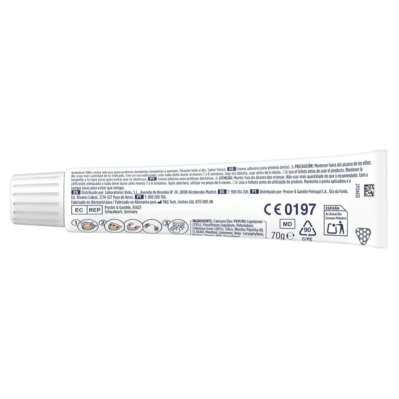 Kukident Pro Complete Classic Flavour Crème adhésive dentaire 70 gr