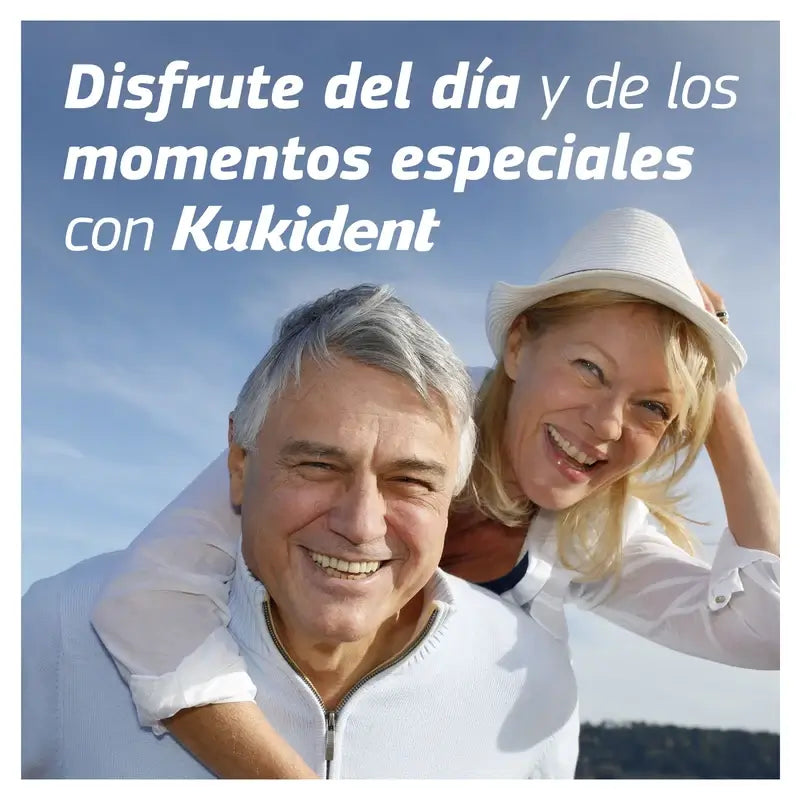 Kukident Duplo Pro Crème adhésive complète pour prothèses dentaires, neutre 2x70 gr