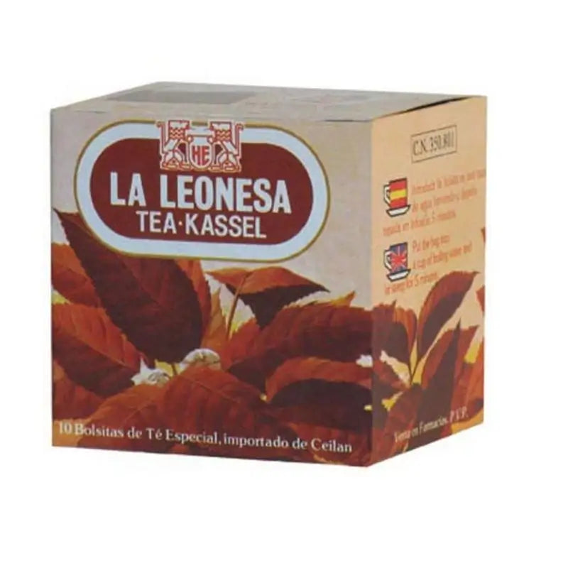 La Leonesa Thé Noir Kassel, 10 infusions pyramidales