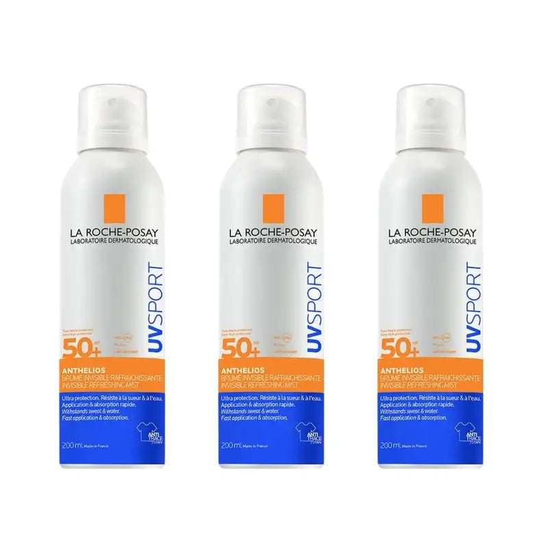 La Roche Posay Anthelios Uv Sport Invisible Cooling Mist Spf50+ , 3X200 Ml