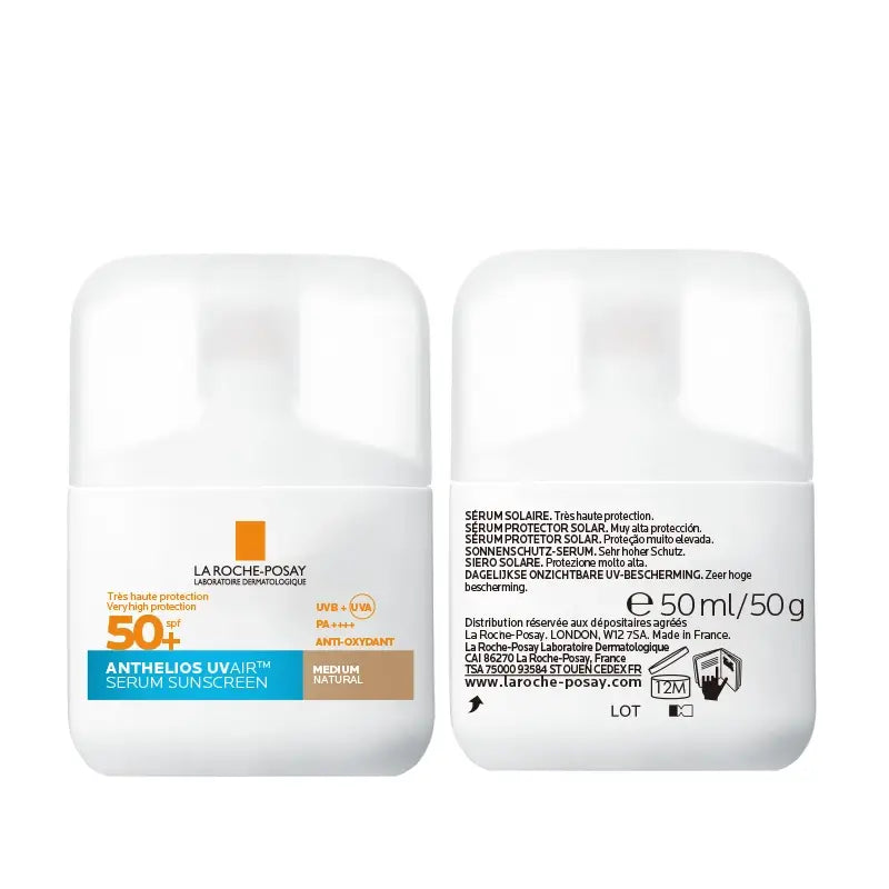La Roche Posay Anthelios Uvair Sun Serum Spf50+ Tinted Medium , 50 ml