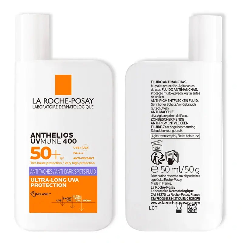 La Roche Posay Anthelios Uvmune 400 Fluide anti-imperfections Spf50+ , 50 ml