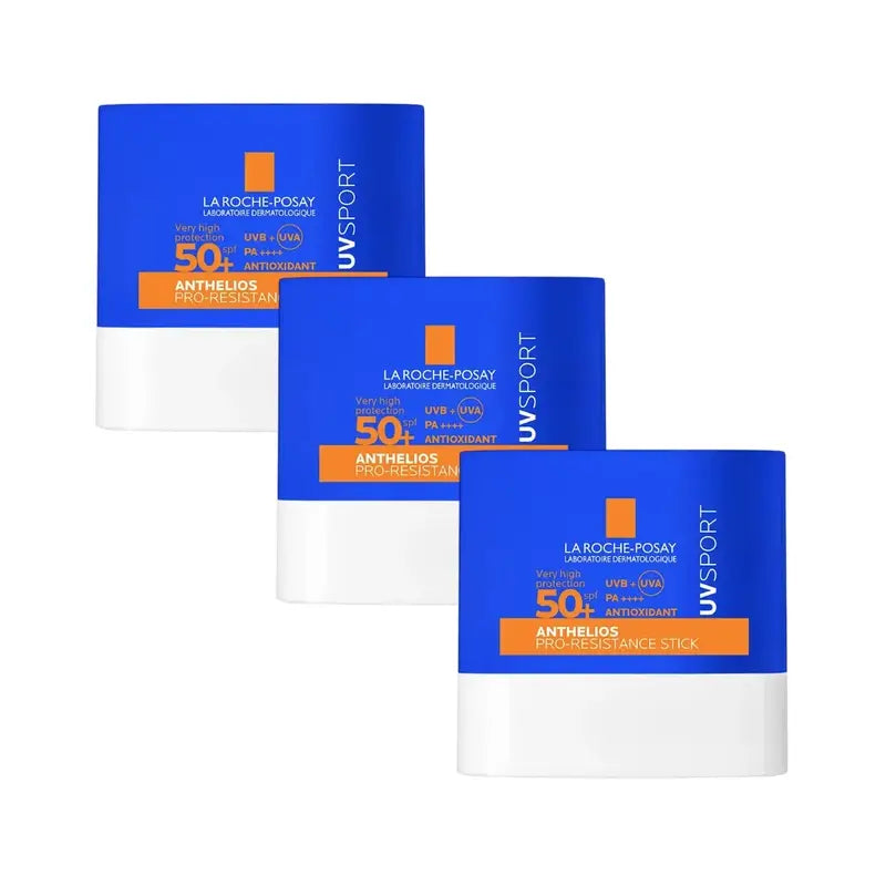 La Roche Posay Anthelios Uvsport Pro-Resistance Stick Spf50+ , 3X10 Ml