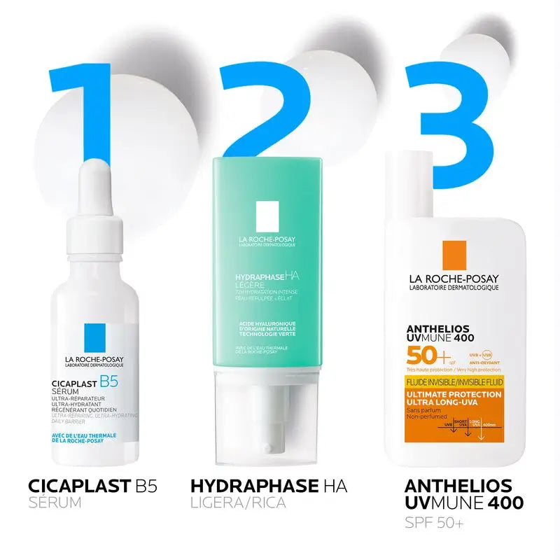 La Roche Posay Cicaplast B5 Serum, 10% Vitamine B5. Réparation et hydratation. Protection quotidienne. 30 ml