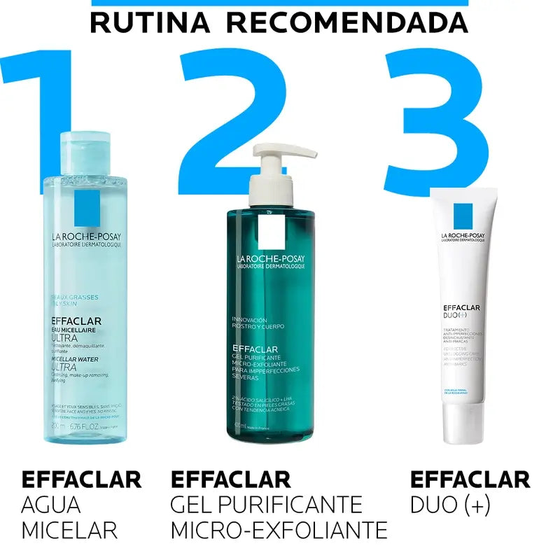 La Roche Posay Effaclar Gel Micro-Exfoliant Purifiant 400 ml