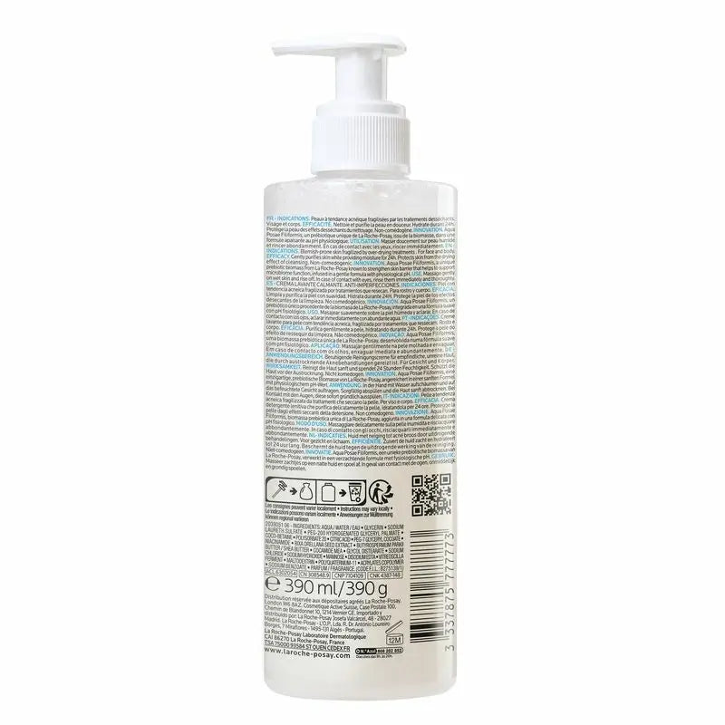 La Roche Posay Effaclar H Crème Nettoyante Iso-Biome 390ml