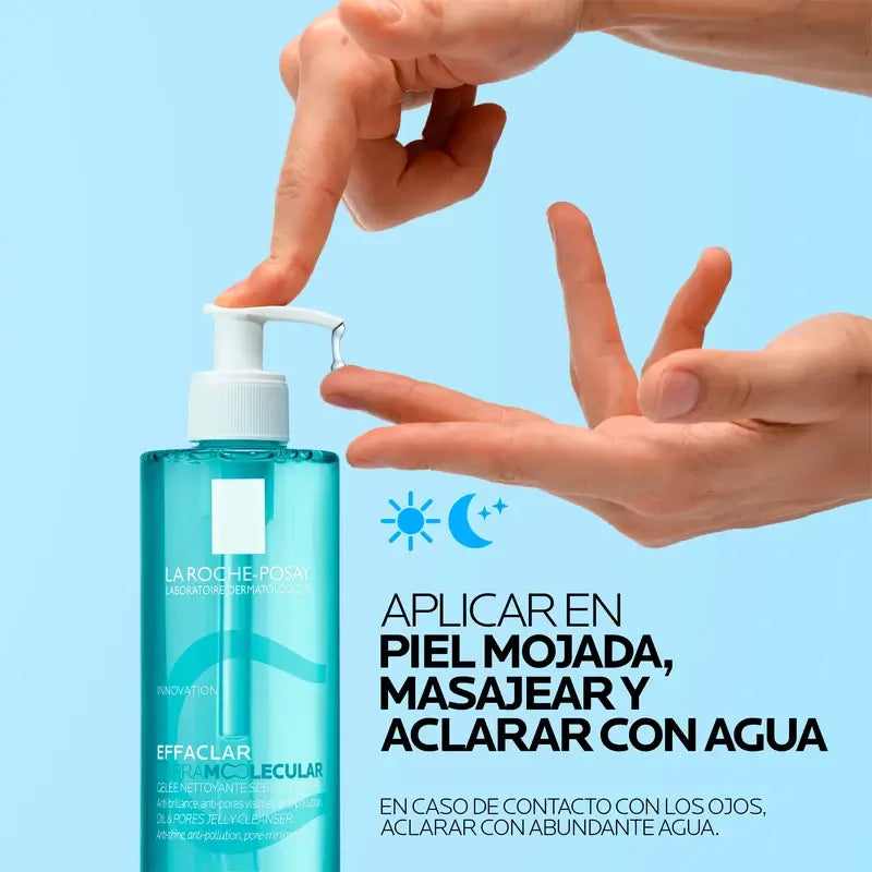 Gel nettoyant Effaclar Supramolecular de La Roche-Posay, 400 ml