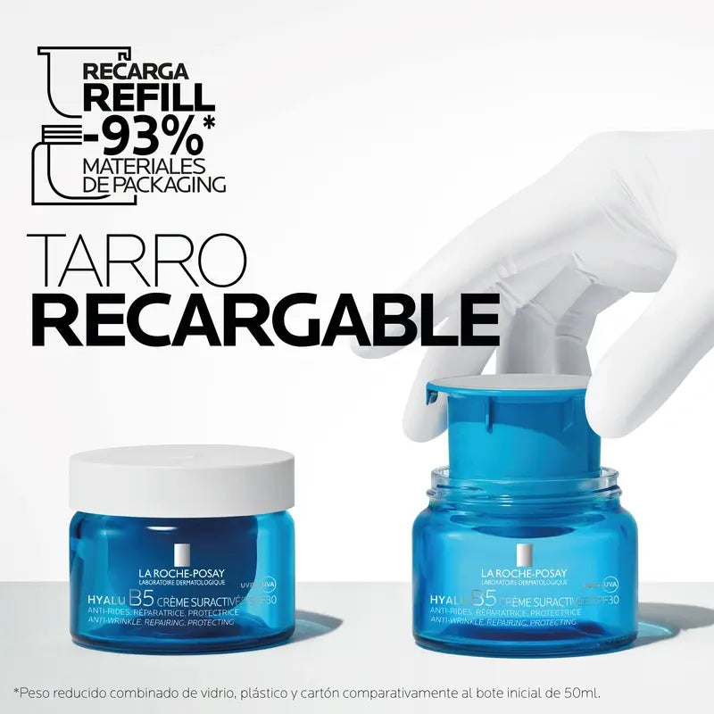 La Roche Posay Hyalu B5 Crème Suractivée Spf30 Recharge, 50 ml
