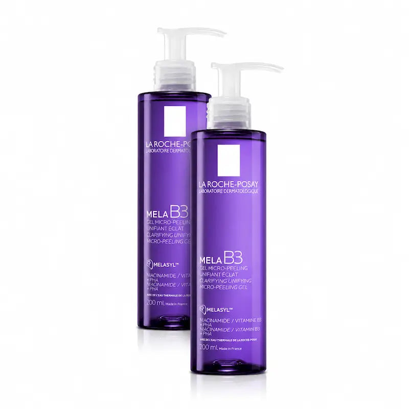 La Roche Posay Mela B3 Cleanser Pack 2 x 200 ml