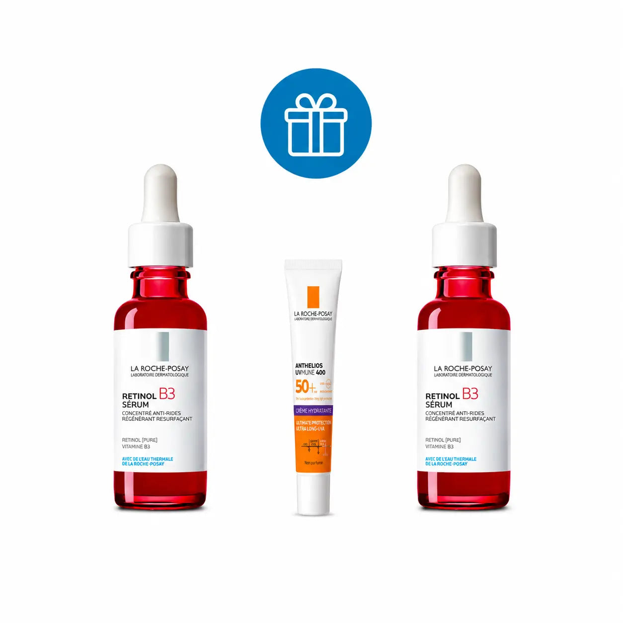 La Roche Posay Retinol B3 Sérum Anti-Rides, Pack 2 x 30 ml