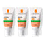 La Roche Posay Triplo Anthelios Uvmune 400 Oil Control Gel-Cream Spf50+ Colour, 3 X 50 Ml